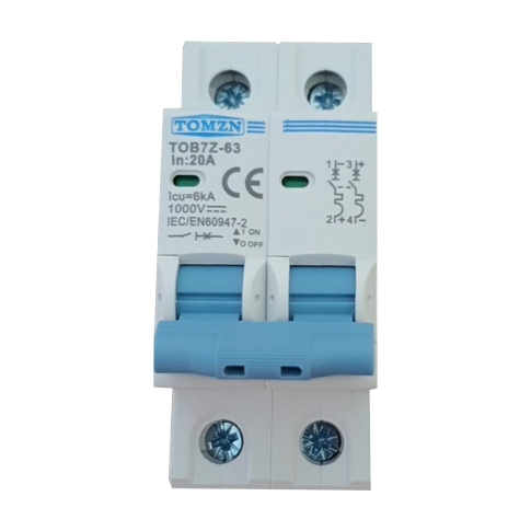 DISJUNTOR BIPOLAR 1000VDC 20A