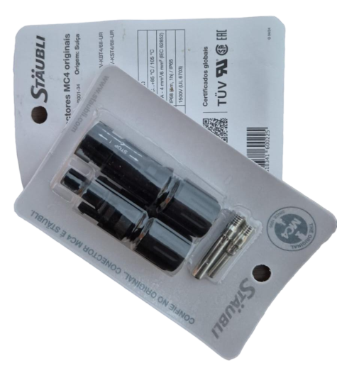 CONECTOR MC4 PAR F/M STAUBLI