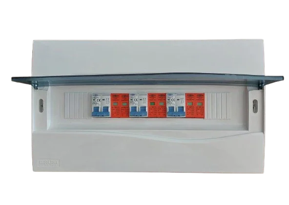 String Box DC com Disjuntor