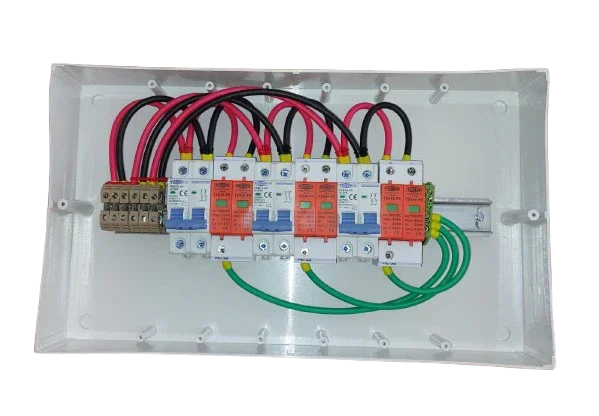 String Box DC com Disjuntor